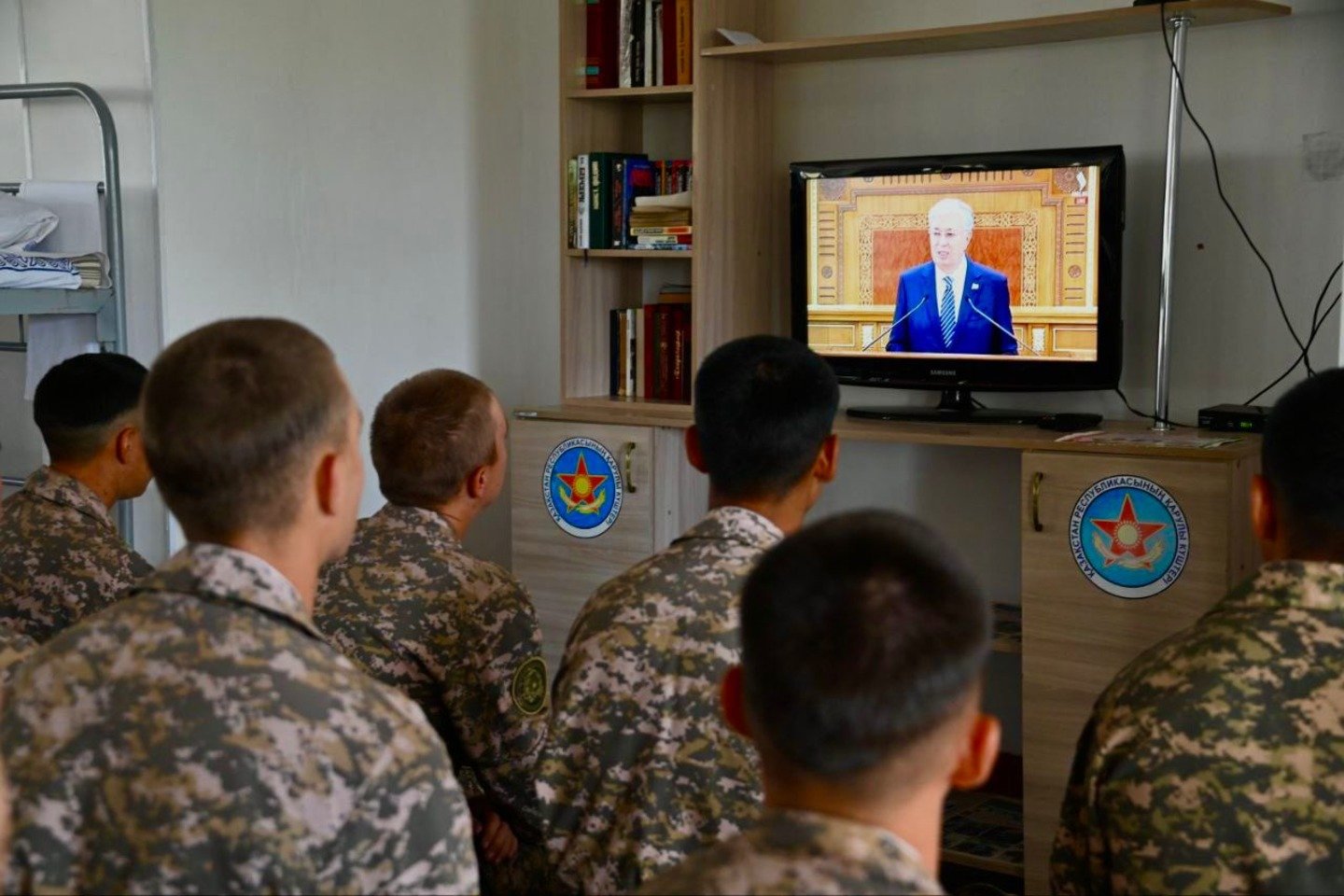 Усть-Каменогорск и ВКО / Өскемен қаласының сарбаздары Президент Жолдауына қолдау білдірді 