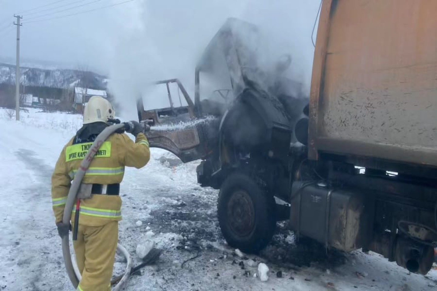 Усть-Каменогорск и ВКО / ШҚО-да жыл басынан бері 10 автокөлік өрті тіркелді