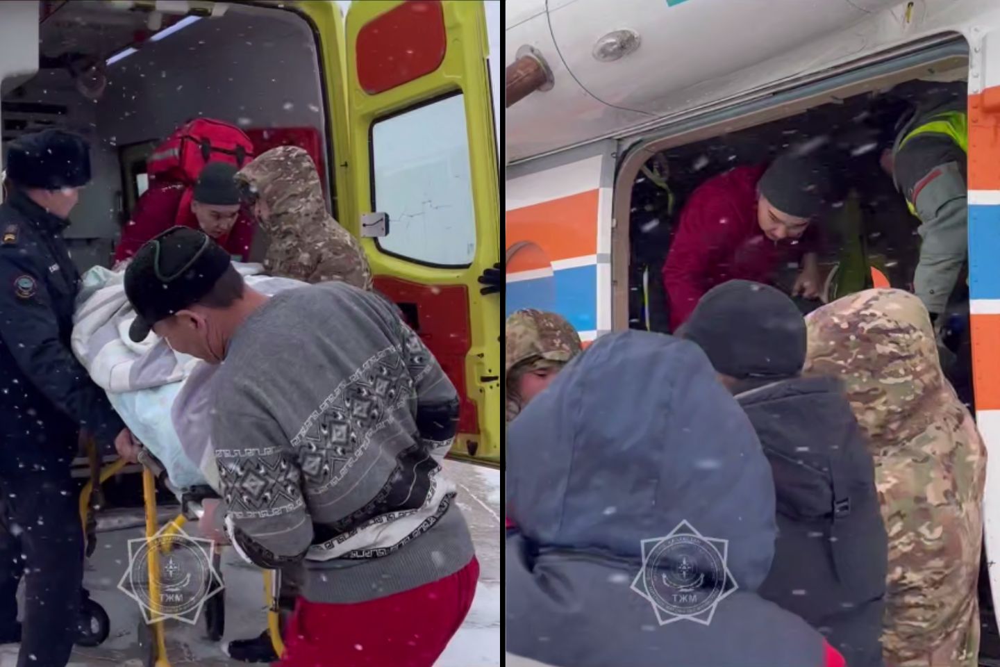 Новости Казахстана / Экстренный авиарейс МЧС спас пациента в области Улытау