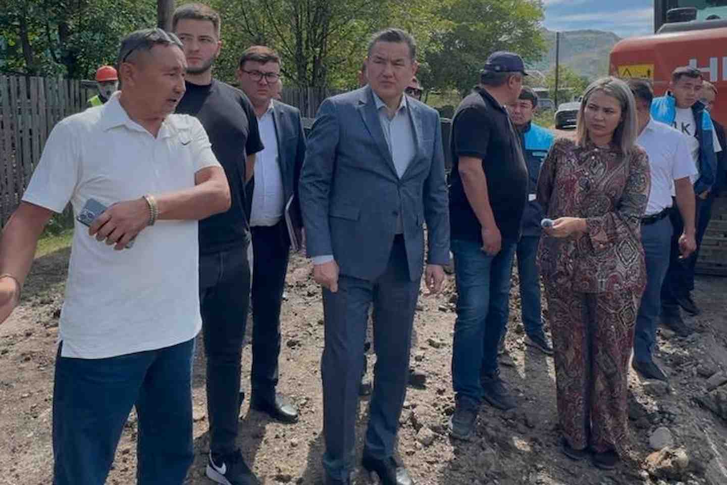 Усть-Каменогорск и ВКО / В одном из поселков ВКО проводят реконструкцию центрального водоснабжения 