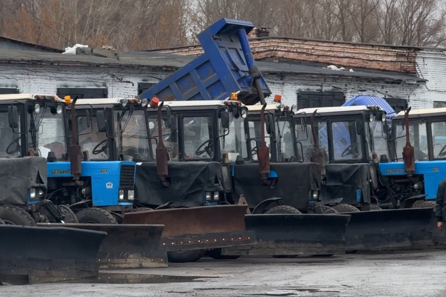 Усть-Каменогорск и ВКО / Усть-Каменогорск / Спецтехника в Усть-Каменогорске готова к зиме на 91%