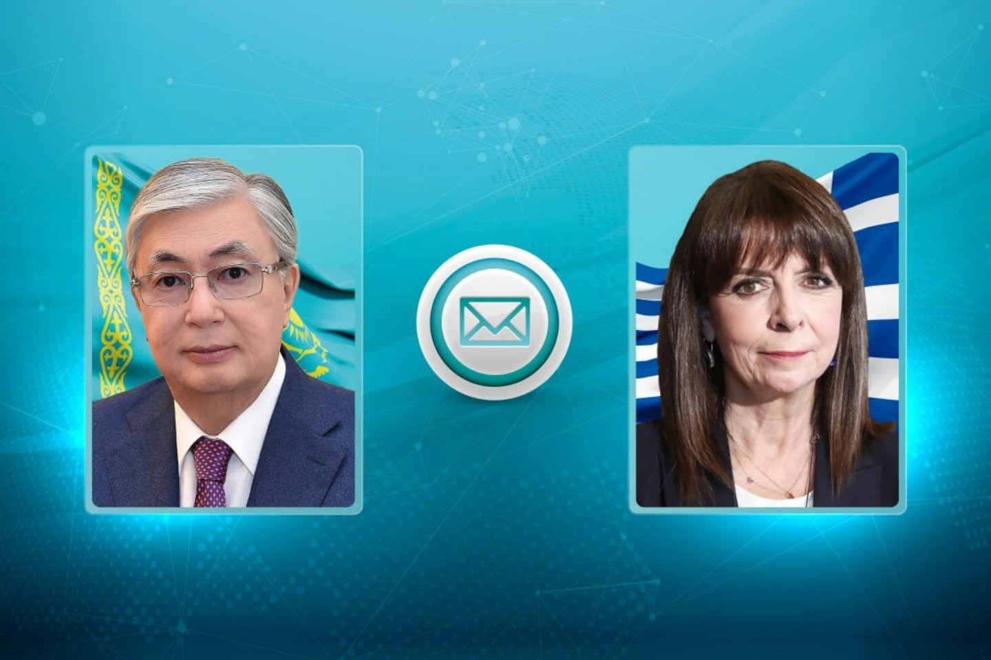 Новости Казахстана / Касым-Жомарт Токаев поздравил президента Греции с Днем независимости