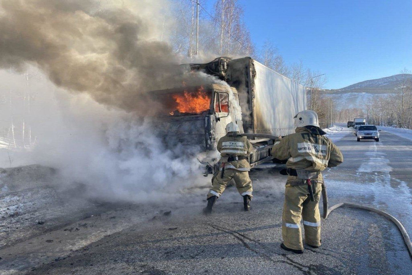 Усть-Каменогорск и ВКО / ШҚО-да жыл басынан бері 96 рет көлік өрті тіркелген