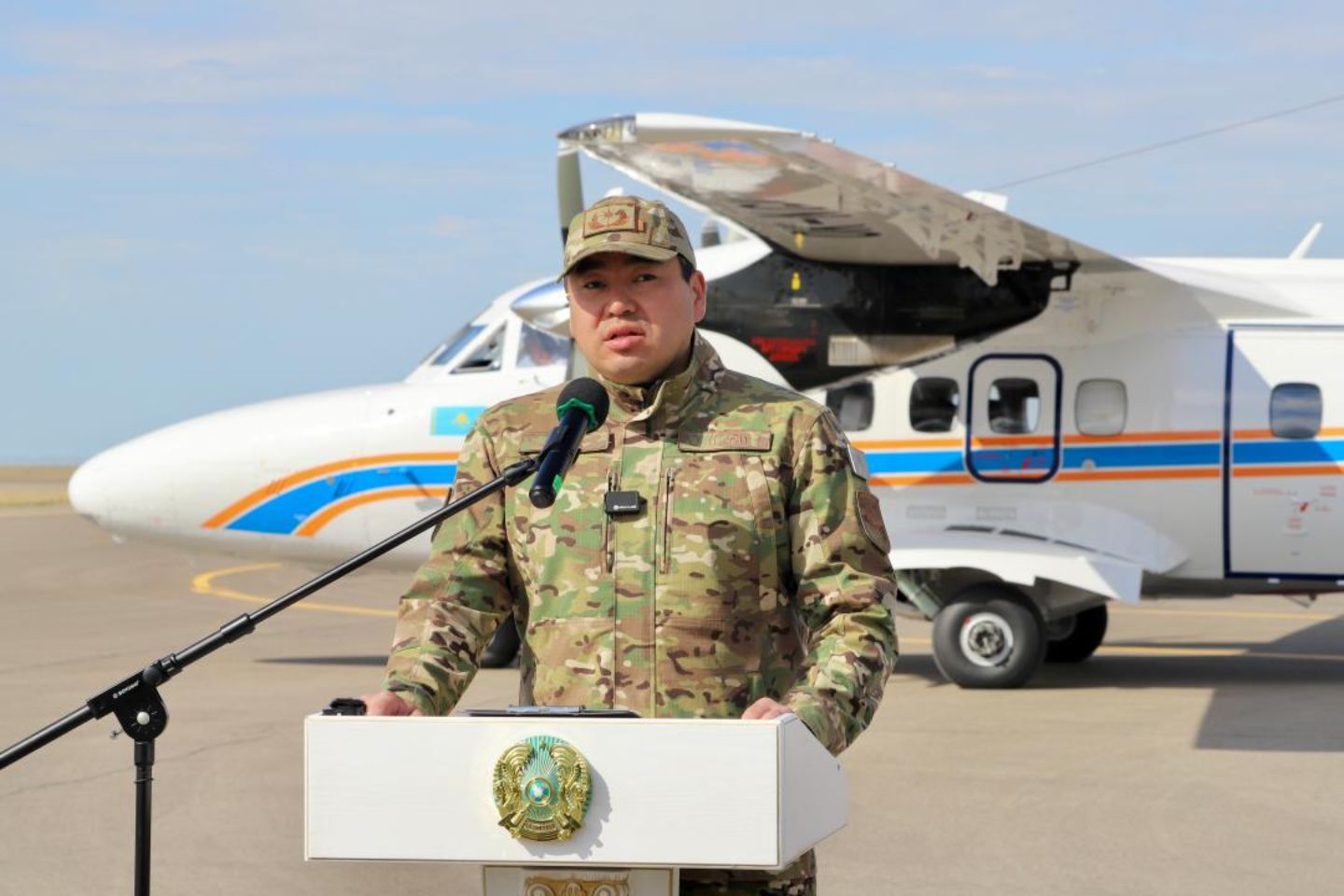 Новости Казахстана / МЧС Казахстана усилило воздушный флот вторым самолетом L 410 Новости Казахстана / МЧС Казахстана усилило воздушный флот вторым самолетом L 410
