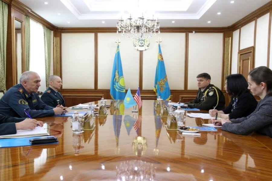 Новости Казахстана / Минобороны Казахстана Продолжит сотрудничество с США