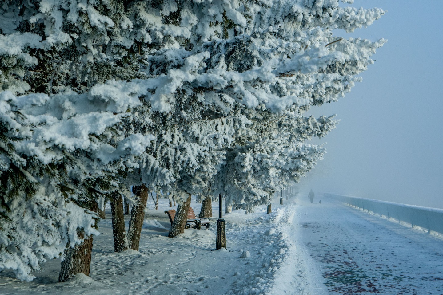 Усть-Каменогорск и ВКО / Ертең ШҚО-да қар жауып, бұрқасын соғады