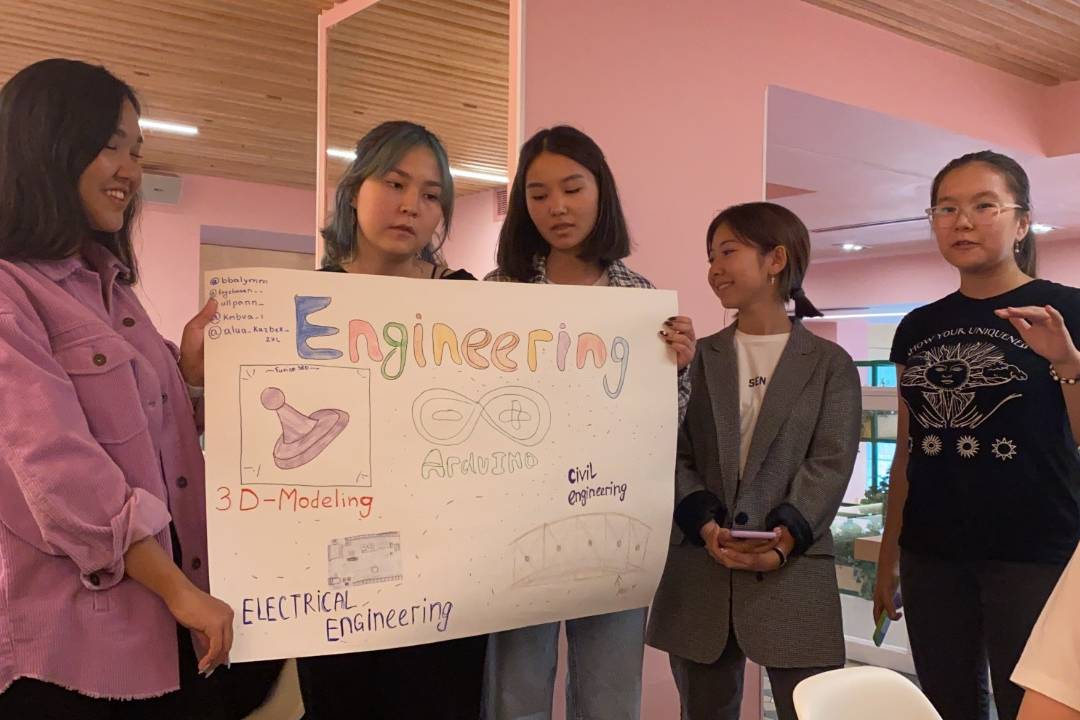 Партнерские материалы / Компания Otis поддерживает проект “Женщины в инженерной сфере” Фонда Социального Развития Назарбаев Университета