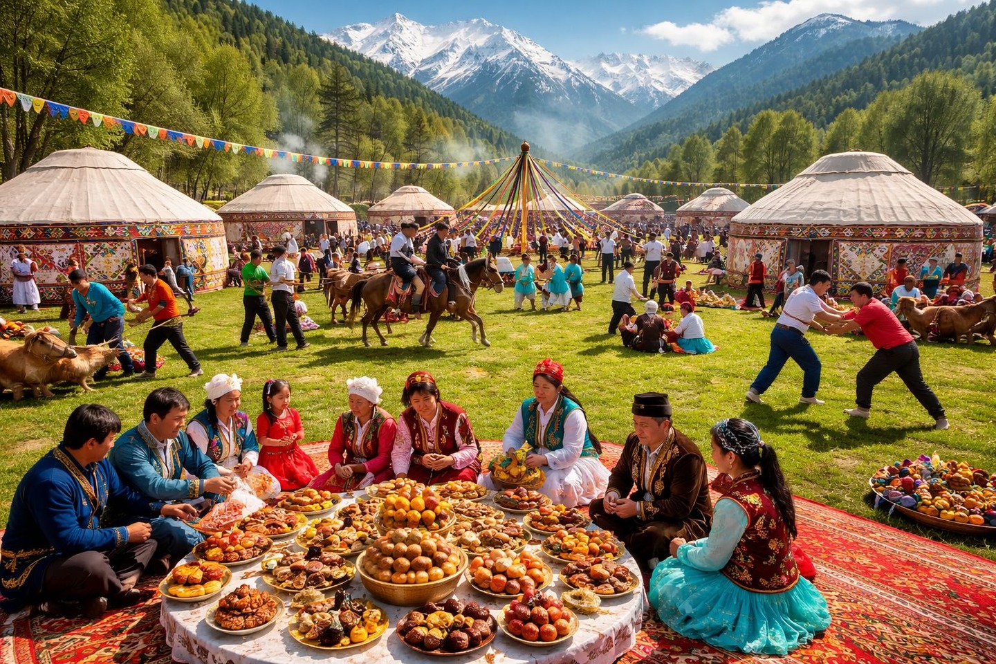 Усть-Каменогорск и ВКО / Касыма Кайсенова (Уланский р-он) / Бозанбай ауылы Наурыз мерекесін дүркіретіп өткізбек