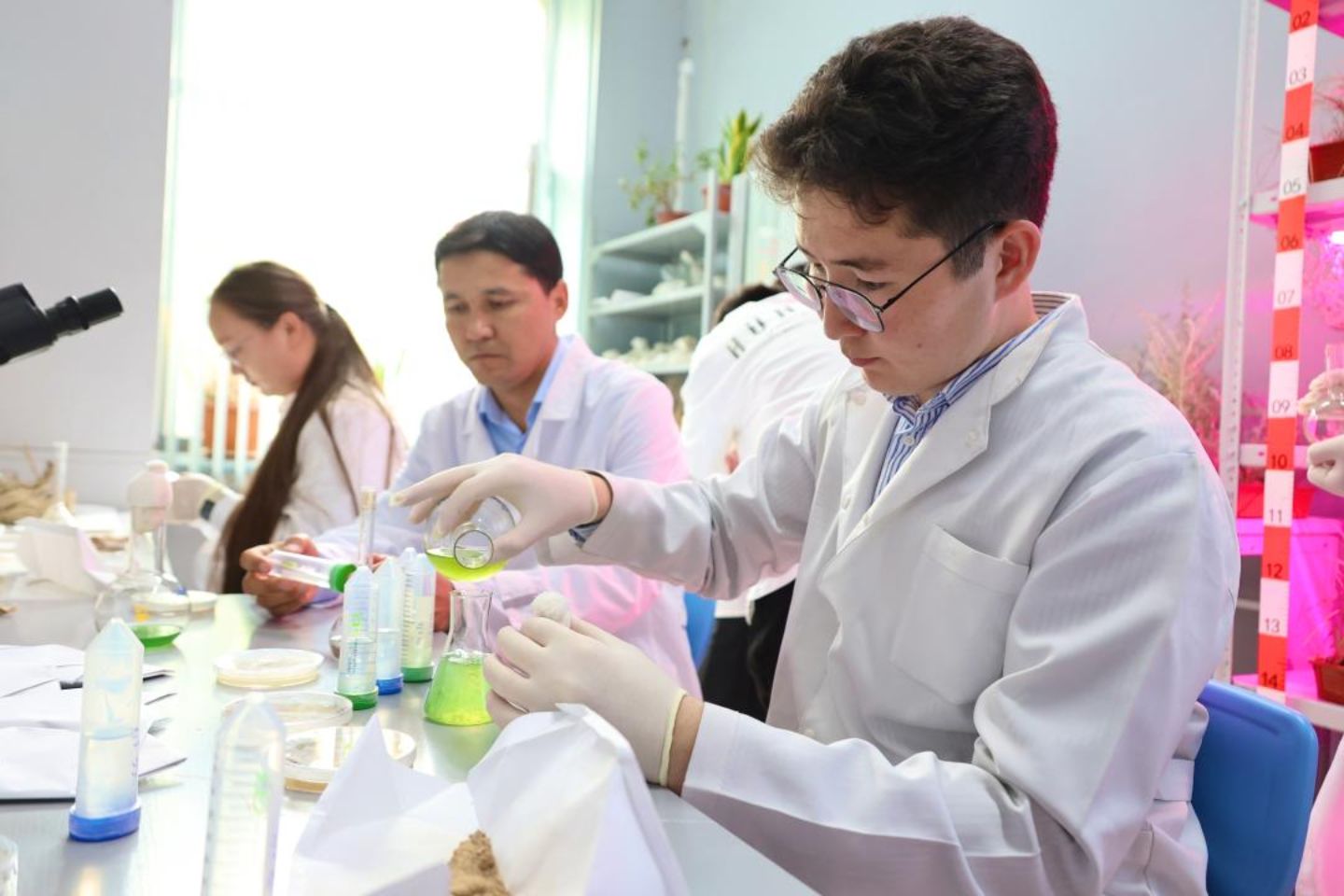 Новости Казахстана / Ученые Satbayev University разработали экологичный способ восстановления почвы