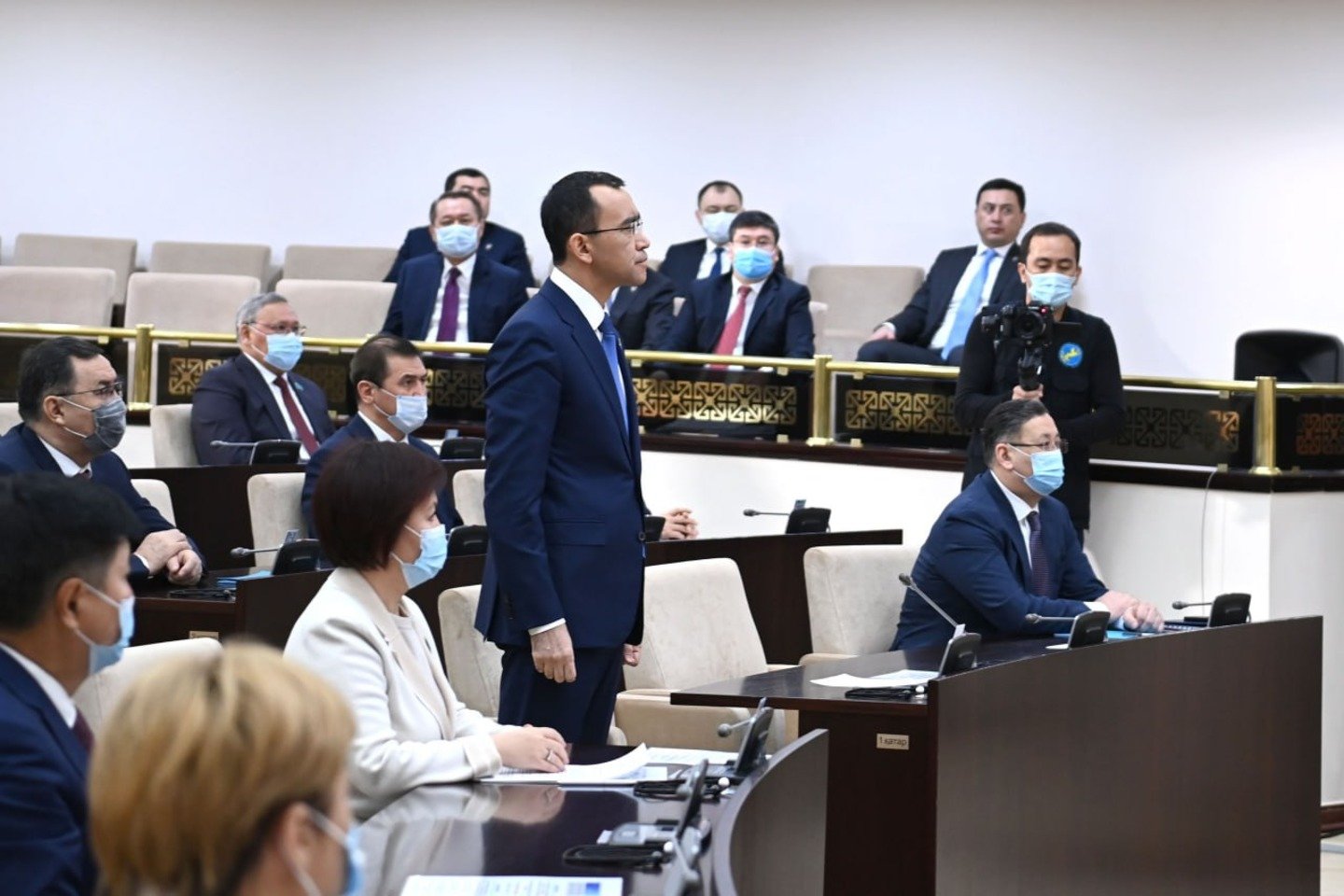 Новости Казахстана / Мәулен Әшімбаев Сенат төрағасы болып сайланды