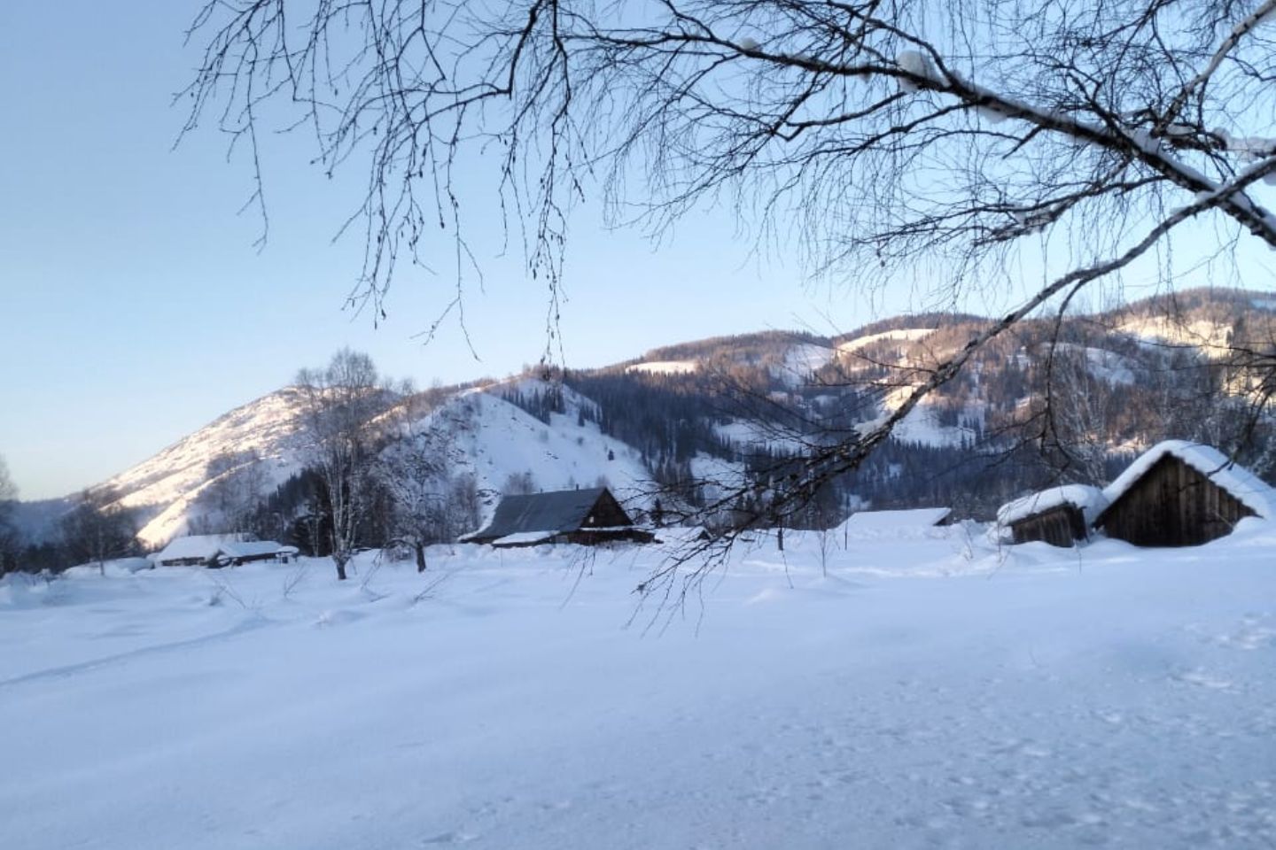 Усть-Каменогорск и ВКО / Автономная зимовка: в селе Карагужихе ВКО нет света уже третью неделю