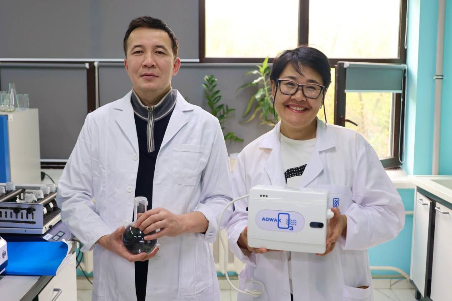 Новости Казахстана / Satbayev University представил установку для многоступенчатой очистки воды