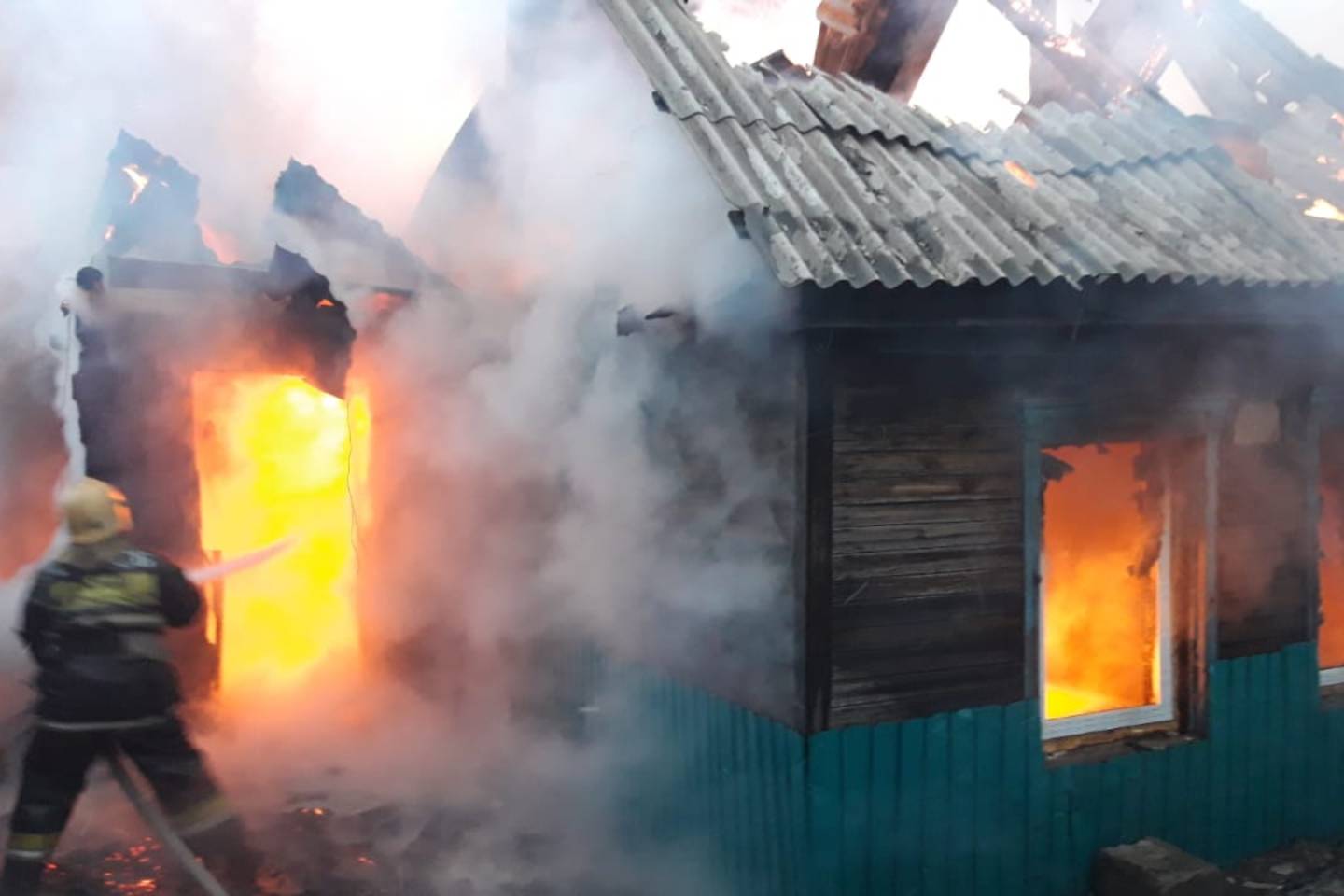 Усть-Каменогорск и ВКО / За четыре дня в ВКО произошло 10 пожаров