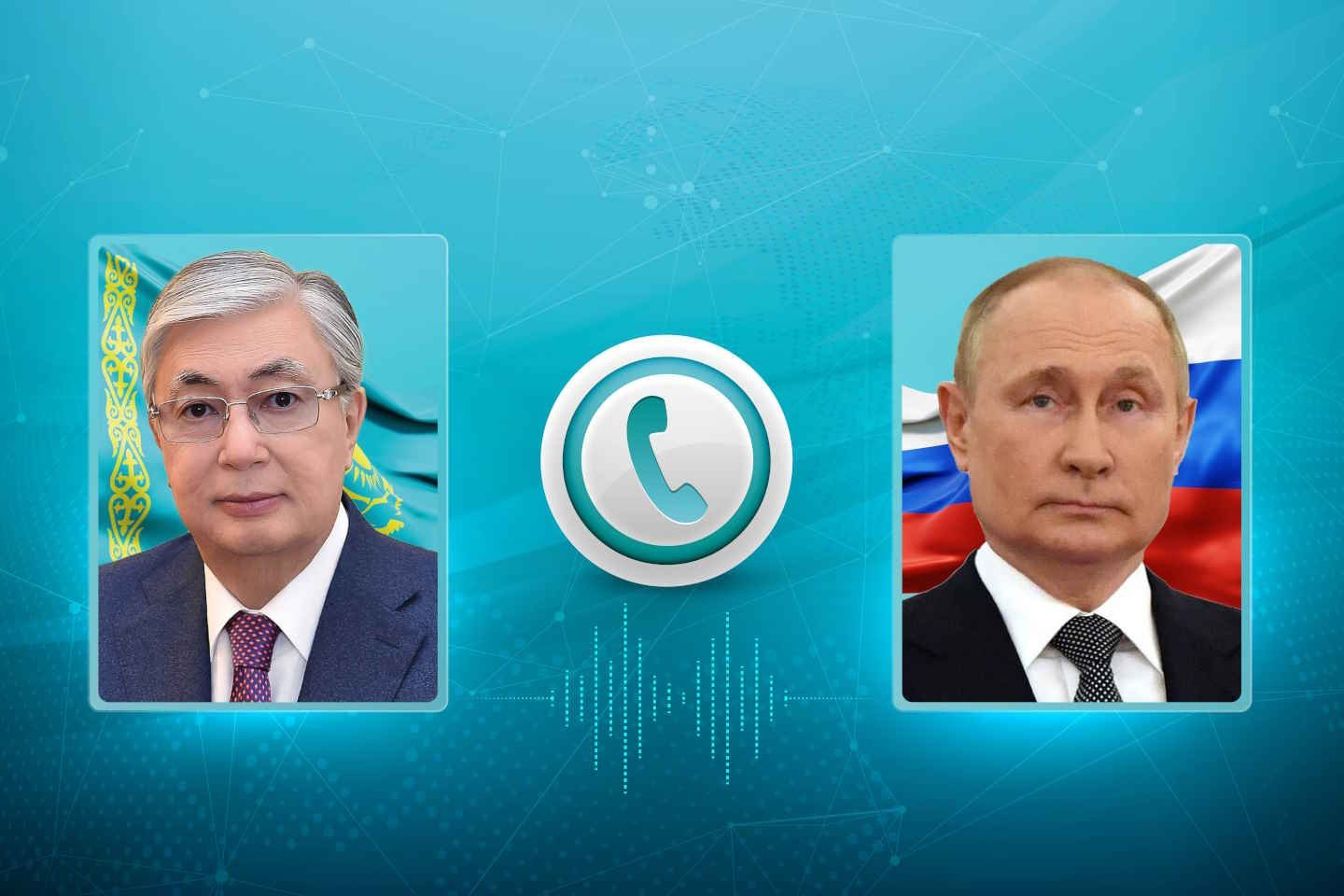 Новости Казахстана / Политика в Казахстане / Между президентами Казахстана и России состоялся телефонный разговор