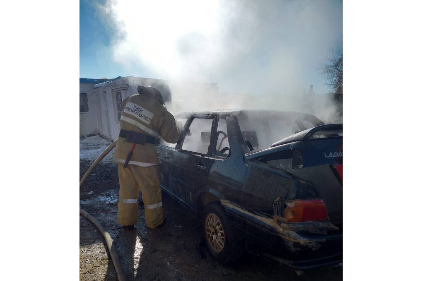 Происшествия в Казахстане и мире / Более 150 автопожаров произошло с начала года в ВКО