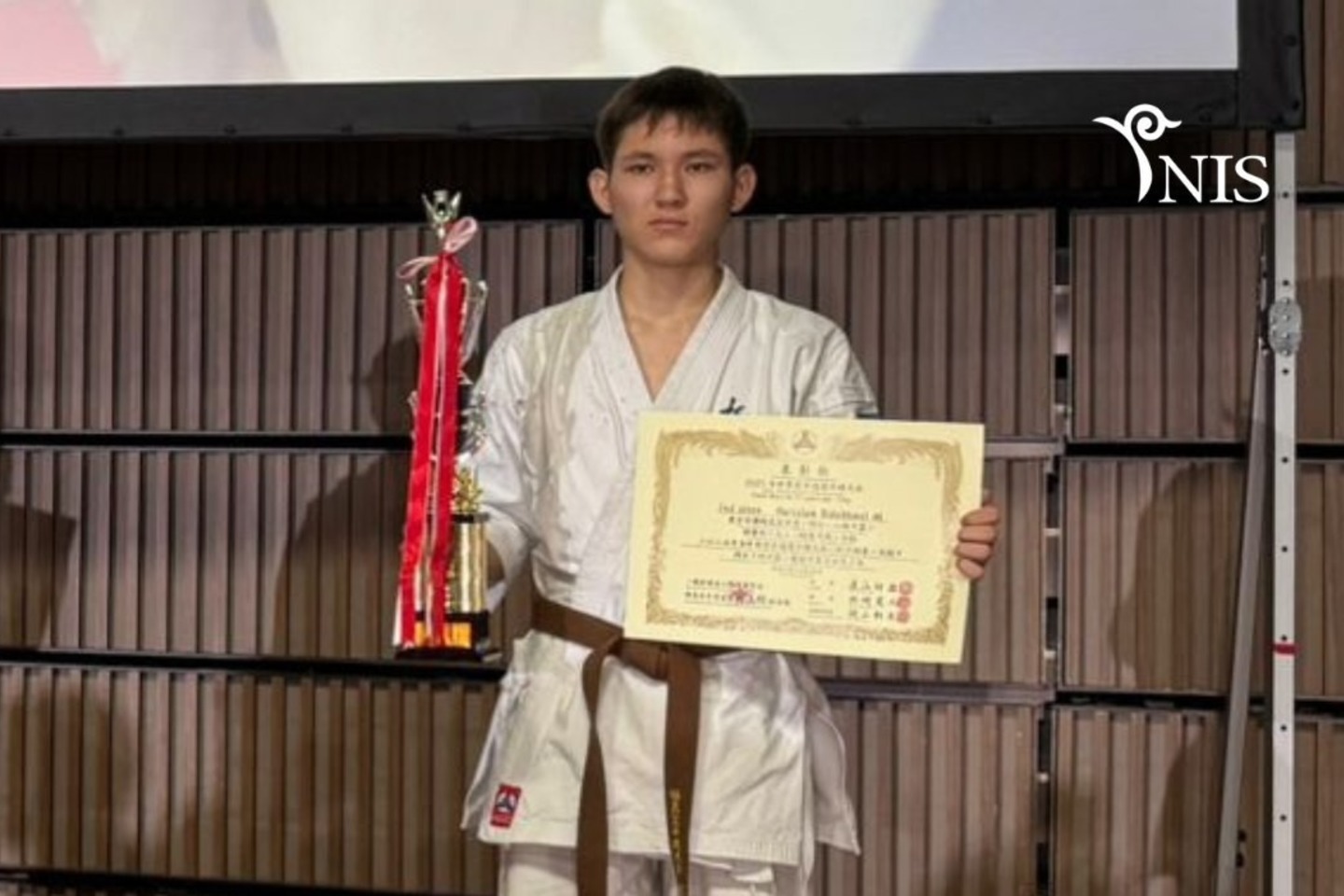 Усть-Каменогорск и ВКО / Өскемендік оқушы киокушинкай-кан каратэден әлем чемпионатында жүлде алды