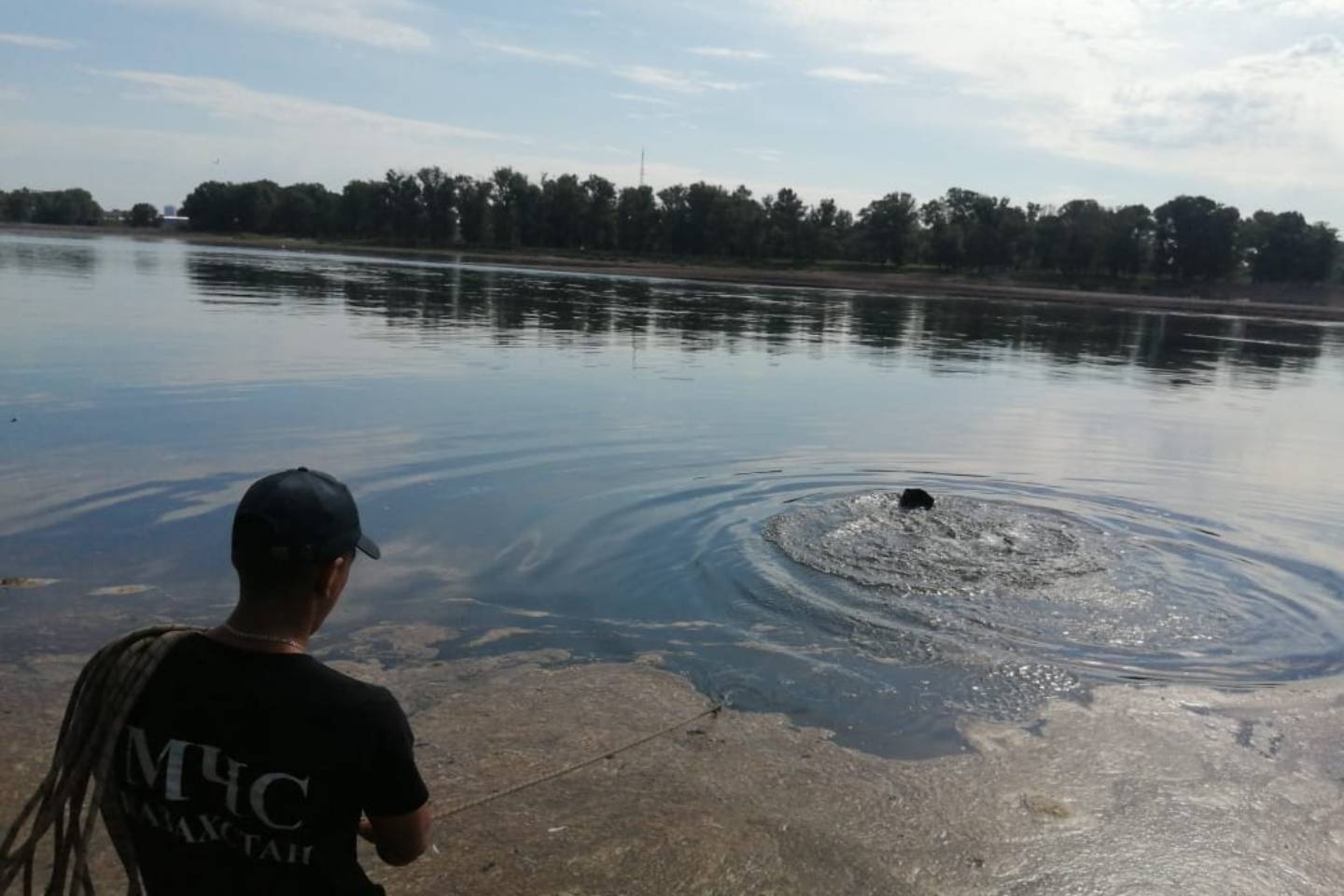 Происшествия в Казахстане и мире / Мужчина утонул в реке Иртыш в Семее