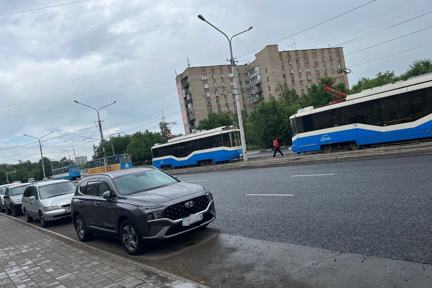 Усть-Каменогорск и ВКО / Трамвайное сообщение остановилось в Усть-Каменогорске