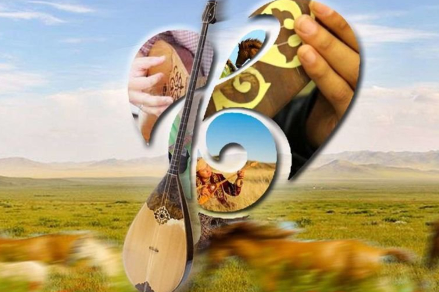 Усть-Каменогорск и ВКО / В Тарбагатайском районе с ранних лет учат детей играть на национальных инструментах