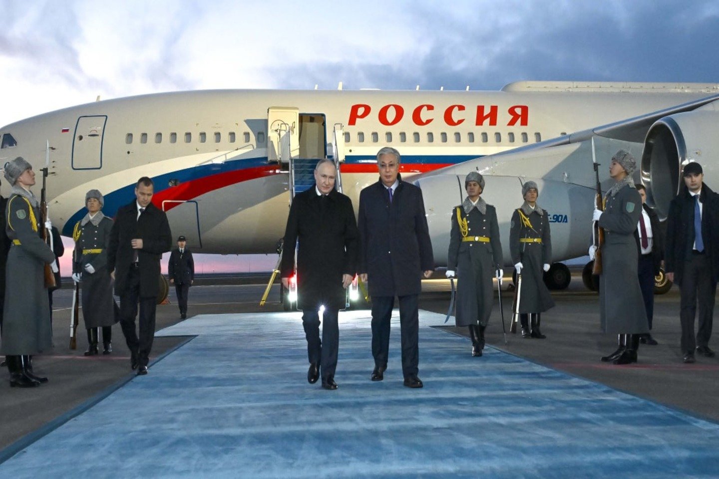 Новости Казахстана / РФ Президенті Қазақстанға ресми сапармен келді
