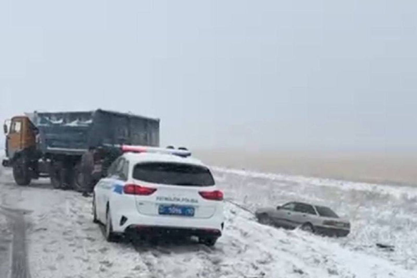 Новости Казахстана / Девять авто извлекли из кюветов после непогоды в Костанае Новости Казахстана / Девять авто извлекли из кюветов после непогоды в Костанае