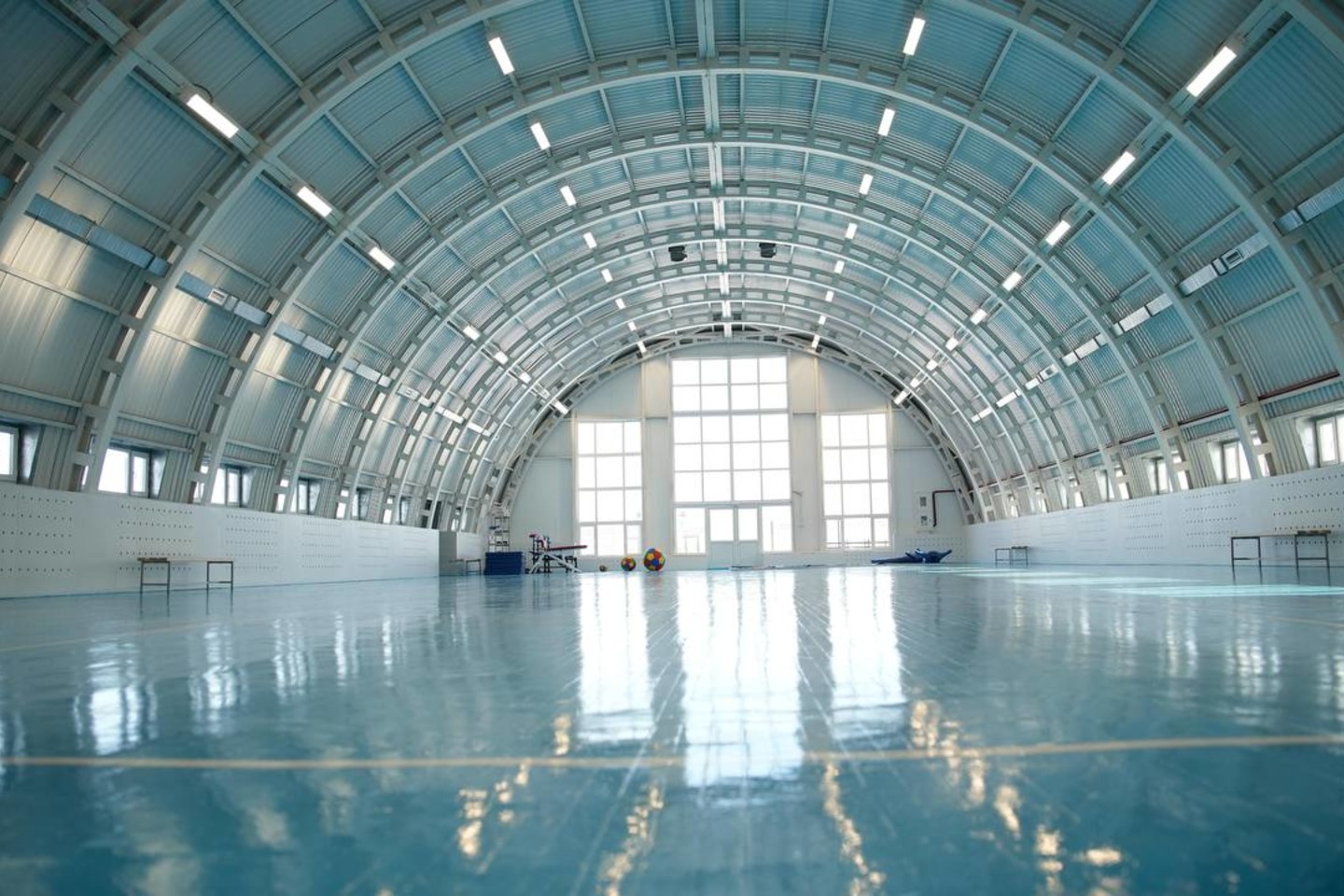 Усть-Каменогорск и ВКО / Зайсан (Зайсанский р-он) / Жарсу, Айнабұлақ ауылдарында спорт модулі ашылды