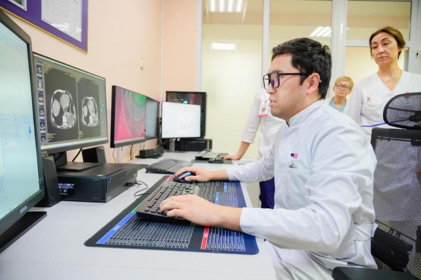 Новости Казахстана / В Астане запущен центр для раннего выявления онкологии с современным оборудованием Новости Казахстана / В Астане запущен центр для раннего выявления онкологии с современным оборудованием