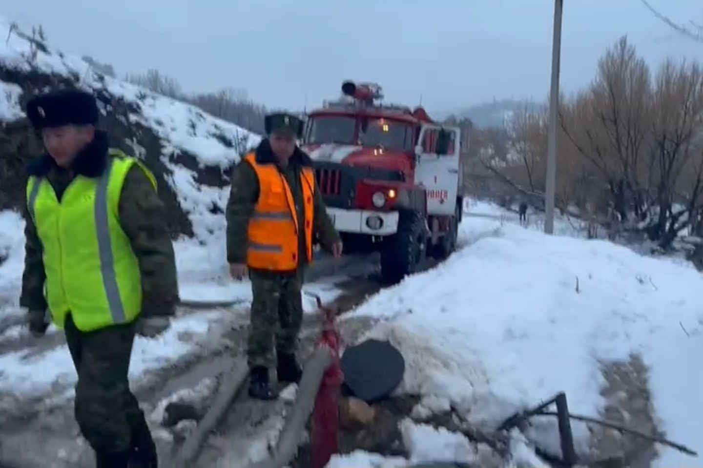 Усть-Каменогорск и ВКО / Два жилых дома пострадали от пожара в ВКО