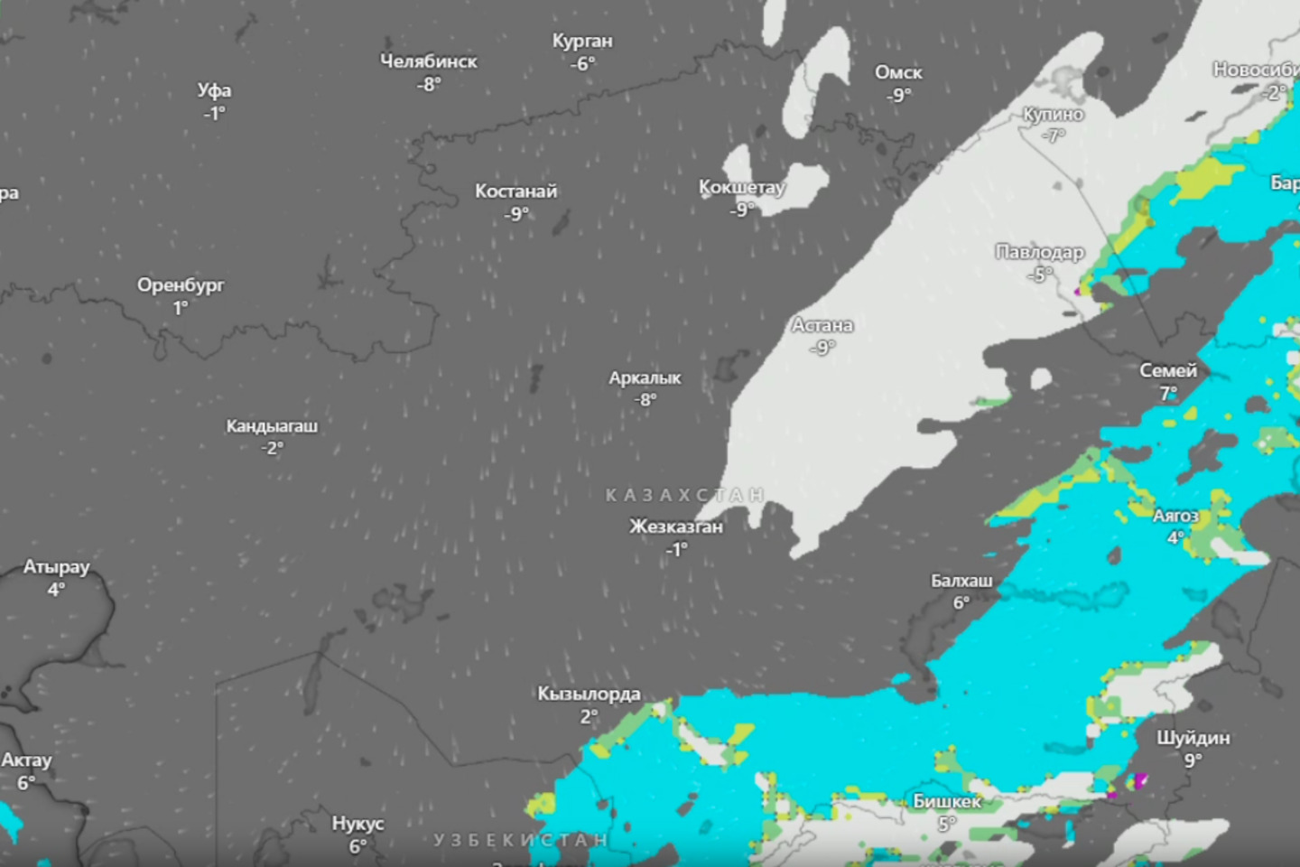 Усть-Каменогорск и ВКО / Бүгін ШҚО-ның бірнеше өңірінде қар мен жаңбыр жауады Усть-Каменогорск и ВКО / Бүгін ШҚО-ның бірнеше өңірінде қар мен жаңбыр жауады