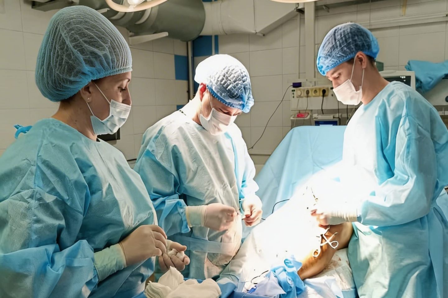 Усть-Каменогорск и ВКО / В Восточном Казахстане врачи Областной больницы спасли пациента от потери ног