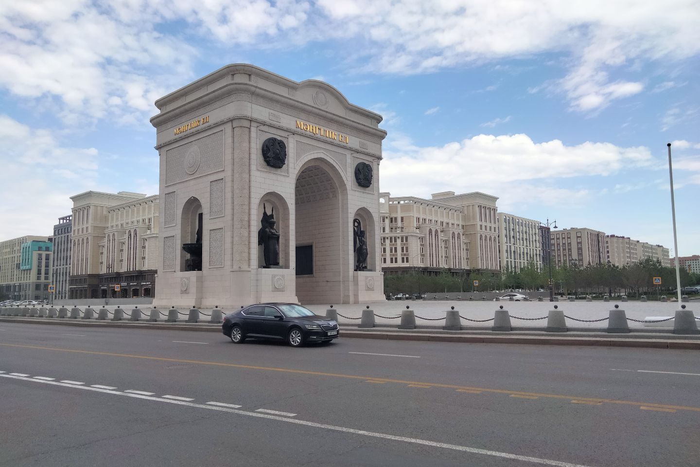 Новости Казахстана / Общество в Казахстане / Столичные заметки: Триумфальная арка "Мәңгілік Ел" - оберег Казахстана Новости Казахстана / Общество в Казахстане / Столичные заметки: Триумфальная арка "Мәңгілік Ел" - оберег Казахстана