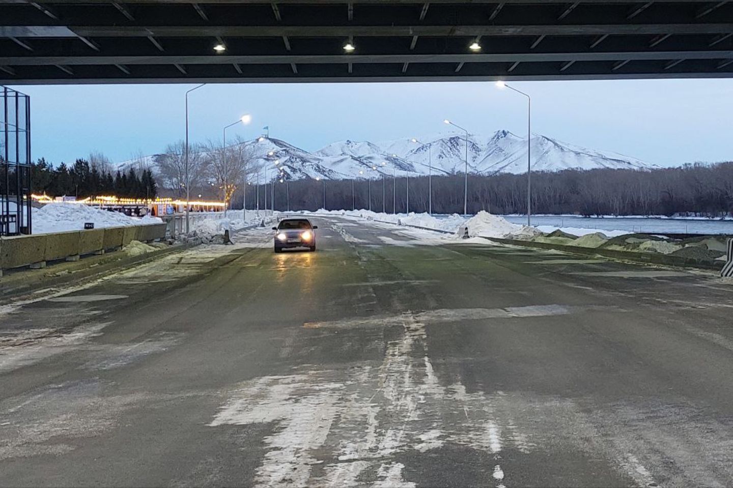 Усть-Каменогорск и ВКО / Усть-Каменогорск / Проезд под Иртышским мостом открыли в Усть-Каменогорске