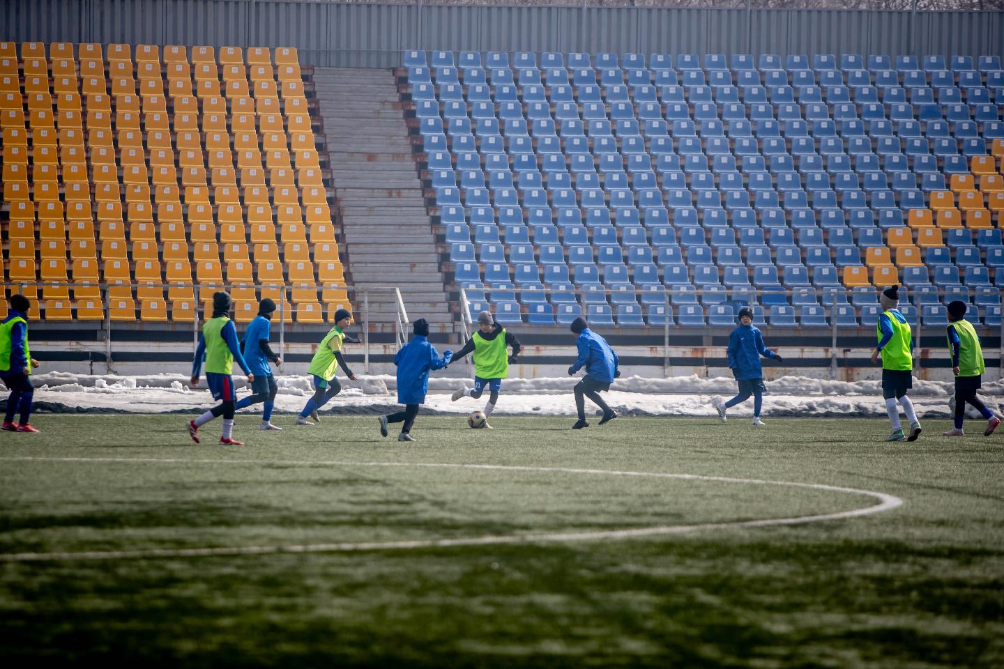 Усть-Каменогорск и ВКО / Өскемендегі "Восток" стадионы мамырға дейін толықтай жөнделеді
