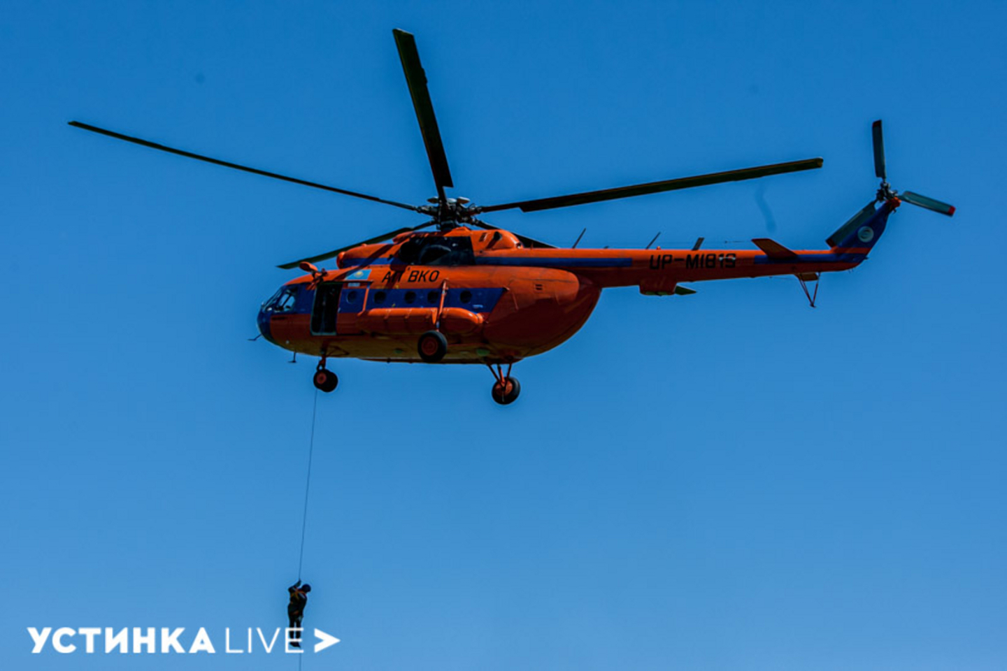 Усть-Каменогорск и ВКО / Младенца спасли в ВКО при помощи вертолета