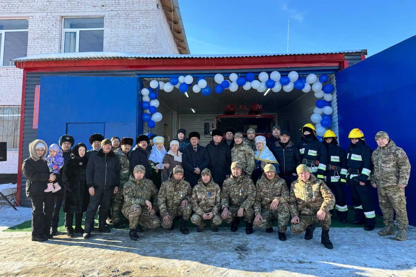 Усть-Каменогорск и ВКО / Еще один пункт пожаротушения открылся в Восточном Казахстане