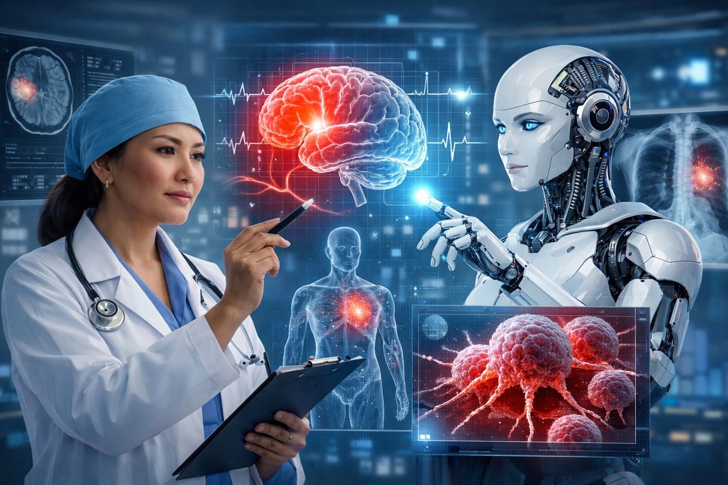 Новости Казахстана / ЖИ дәрігерлерге инсульт пен онкологиялық ауруларды тез анықтауға көмектеседі