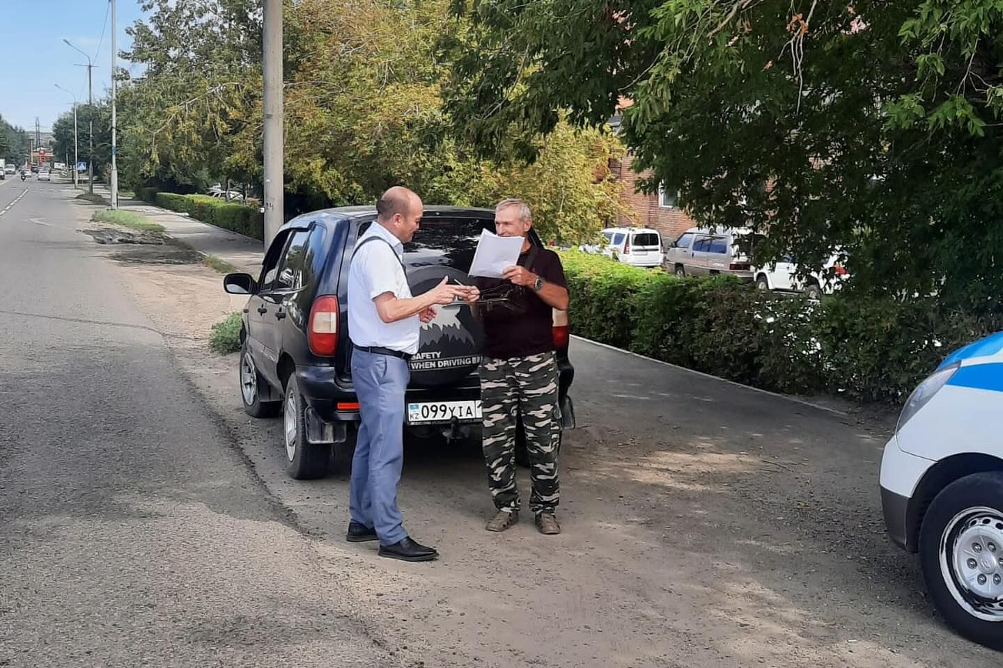 Усть-Каменогорск и ВКО / Должников по транспортному налогу "ловят" на дорогах Усть-Каменогорска Усть-Каменогорск и ВКО / Должников по транспортному налогу "ловят" на дорогах Усть-Каменогорска