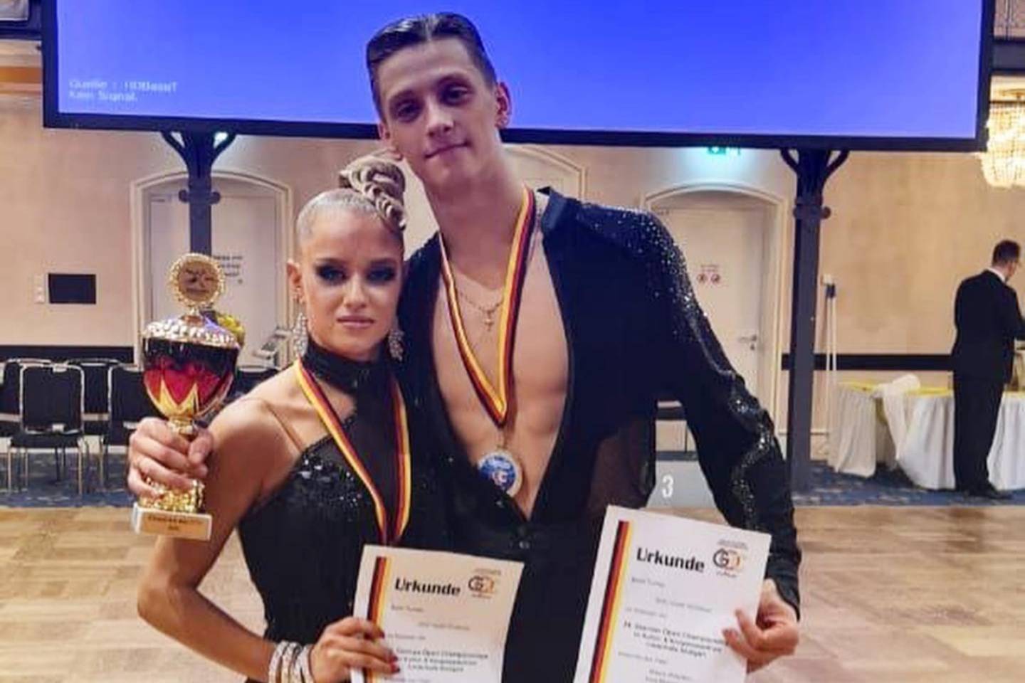 Новости Казахстана / Общество в Казахстане / Танцоры из Казахстана заняли второе место на турнире в Германии