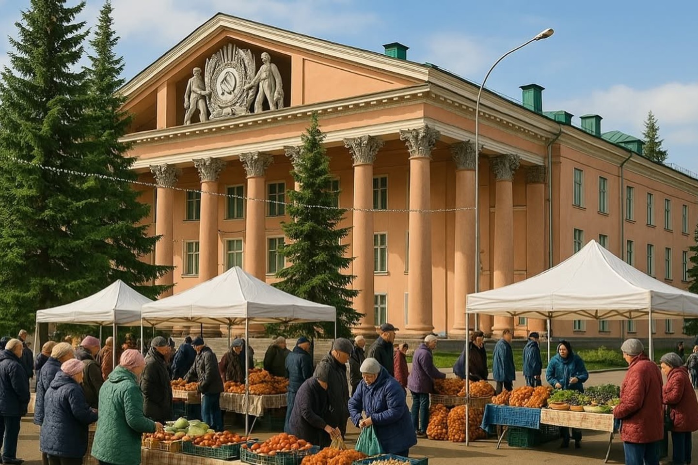 Усть-Каменогорск и ВКО / Енді Өскемендегі Достық үйі маңында да жәрмеңке өтеді