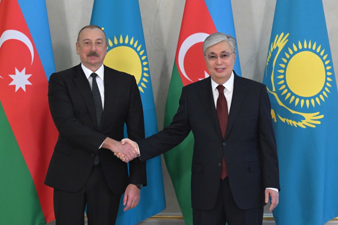 Новости Казахстана / Политика в Казахстане / Казахстан и Азербайджан планируют ряд совместных проектов - Касым-Жомарт Токаев