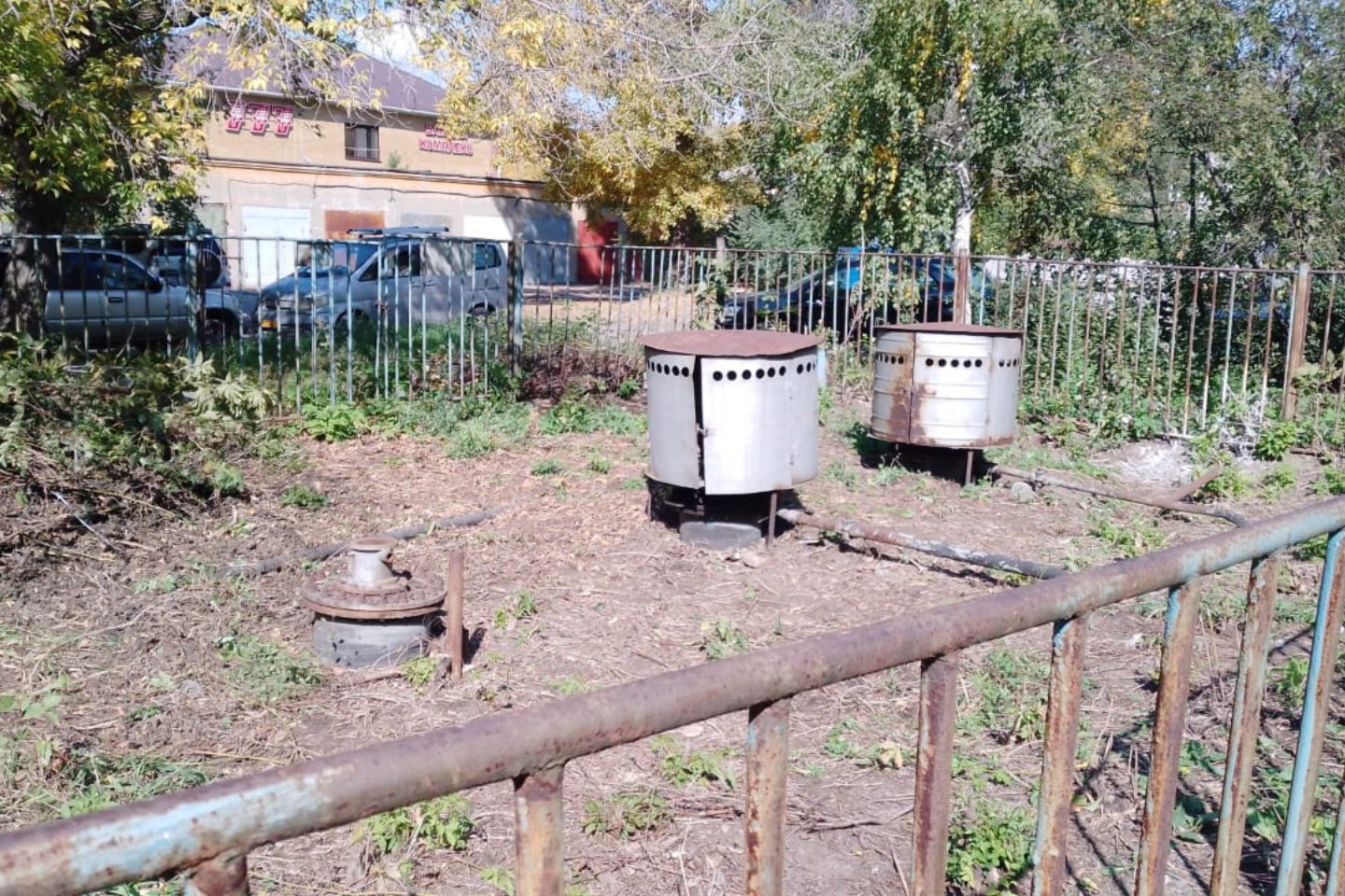 Усть-Каменогорск и ВКО / Усть-Каменогорск / Утечку пропана на газгольдере во дворе Усть-Каменогорска устранили