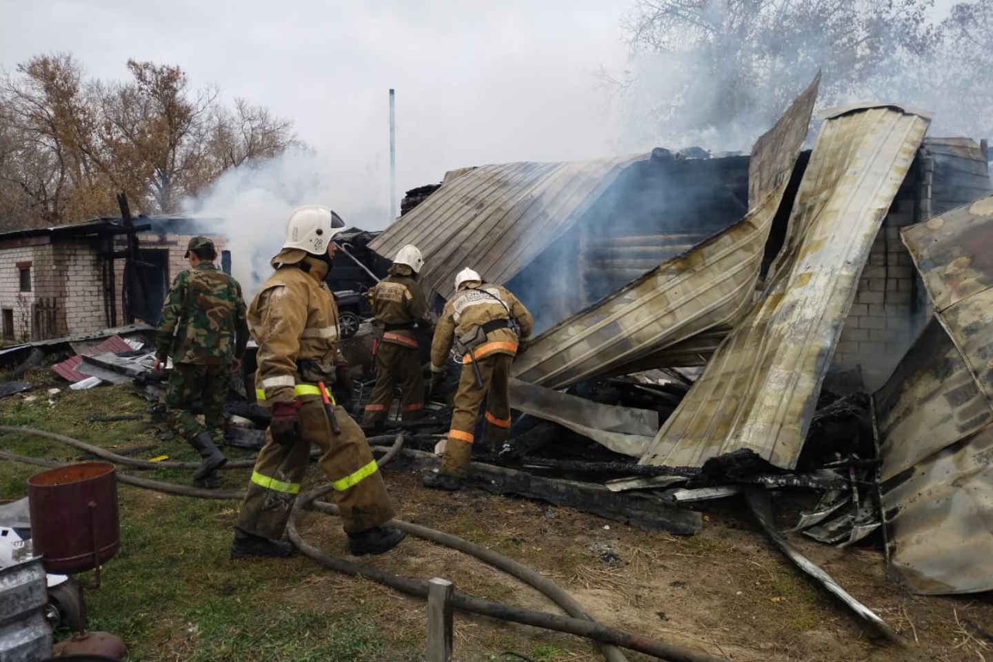 Усть-Каменогорск и ВКО / В ВКО предотвратили крупный пожар
