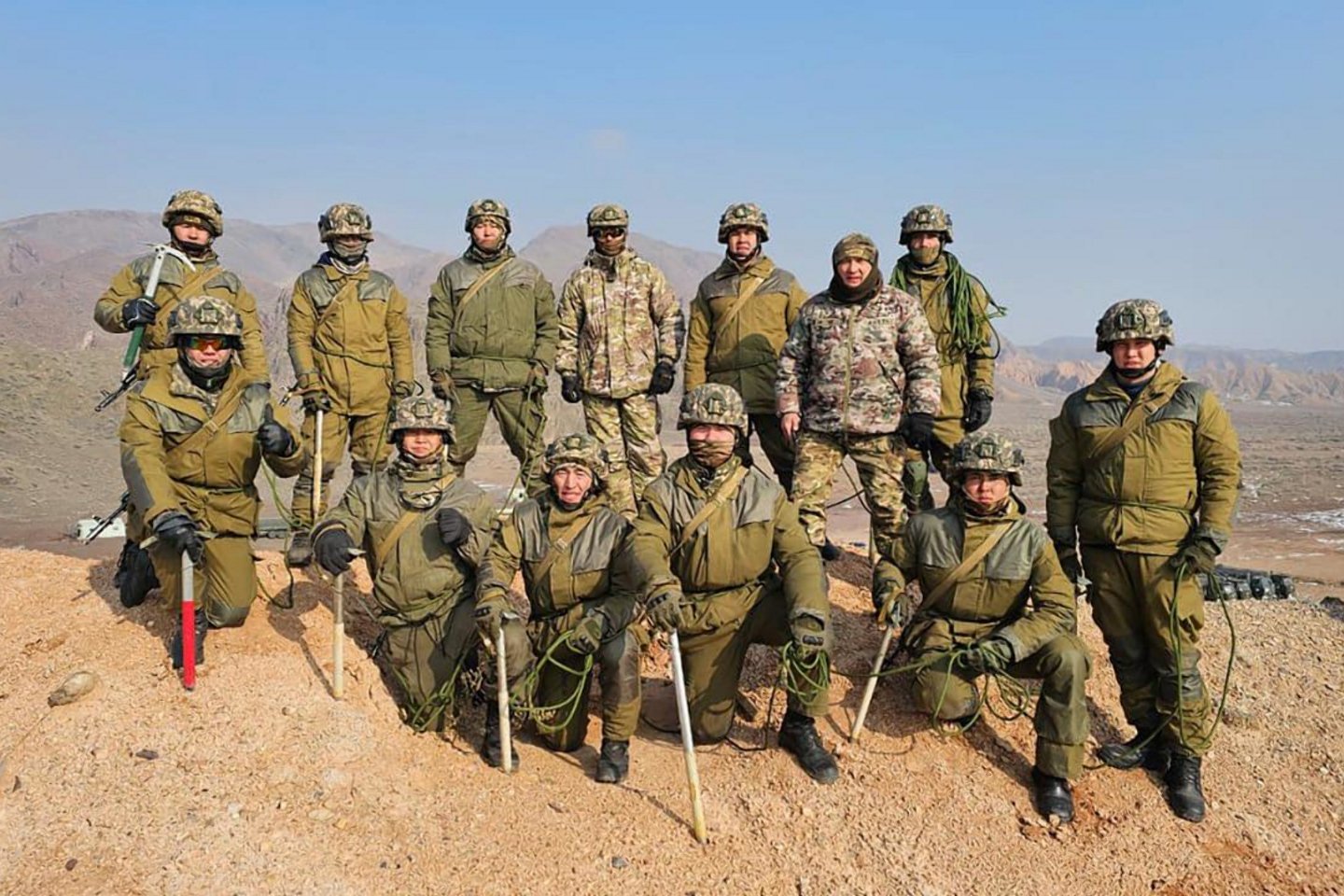Новости Казахстана / Общество в Казахстане / Горные подразделения казахстанских десантников прошли обучение на местности