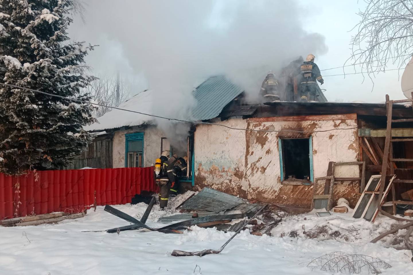 Усть-Каменогорск и ВКО / В результате пожара в городе Алтай погиб мужчина