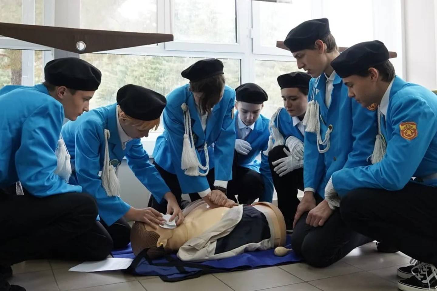 Усть-Каменогорск и ВКО / "Школа безопасности-2023": ученики ВКО побывали спасателями