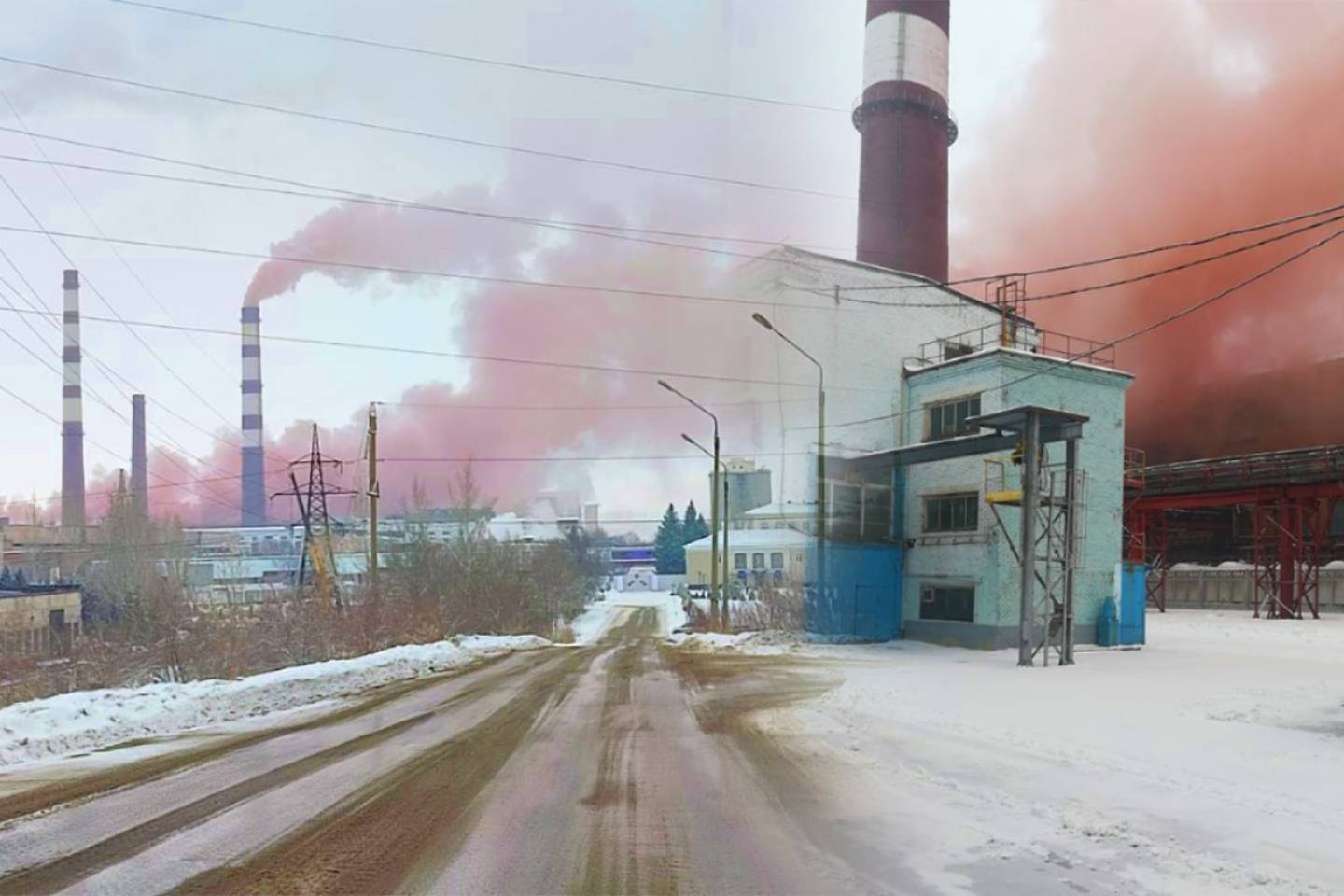 Новости Казахстана / Общество в Казахстане / В Департаменте экологии пояснили, откуда над ТМК появился розовый дым