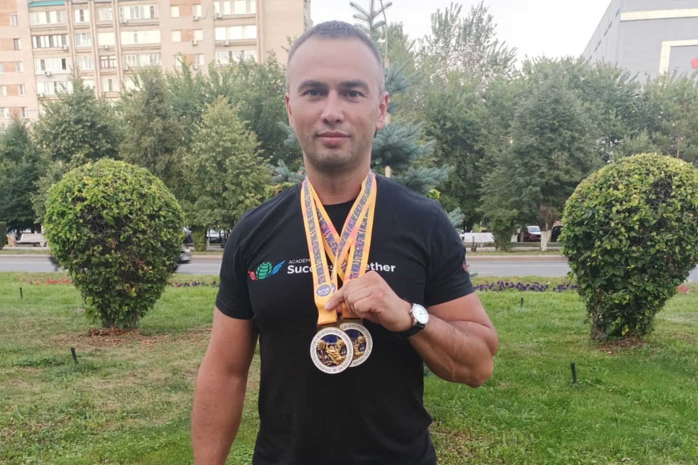 Усть-Каменогорск и ВКО / Усть-Каменогорск / Зарядка с чемпионом: спортсмен из Усть-Каменогорска всех приглашает на тренировку Усть-Каменогорск и ВКО / Усть-Каменогорск / Зарядка с чемпионом: спортсмен из Усть-Каменогорска всех приглашает на тренировку