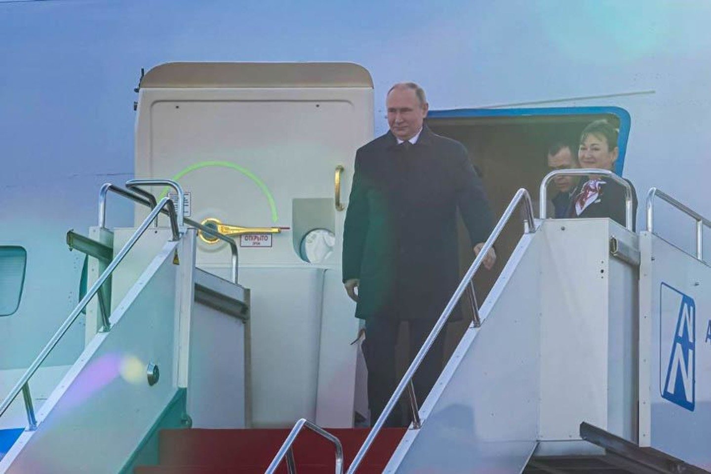 Новости Казахстана / РФ Президенті Владимир Путин Қазақстанға келді