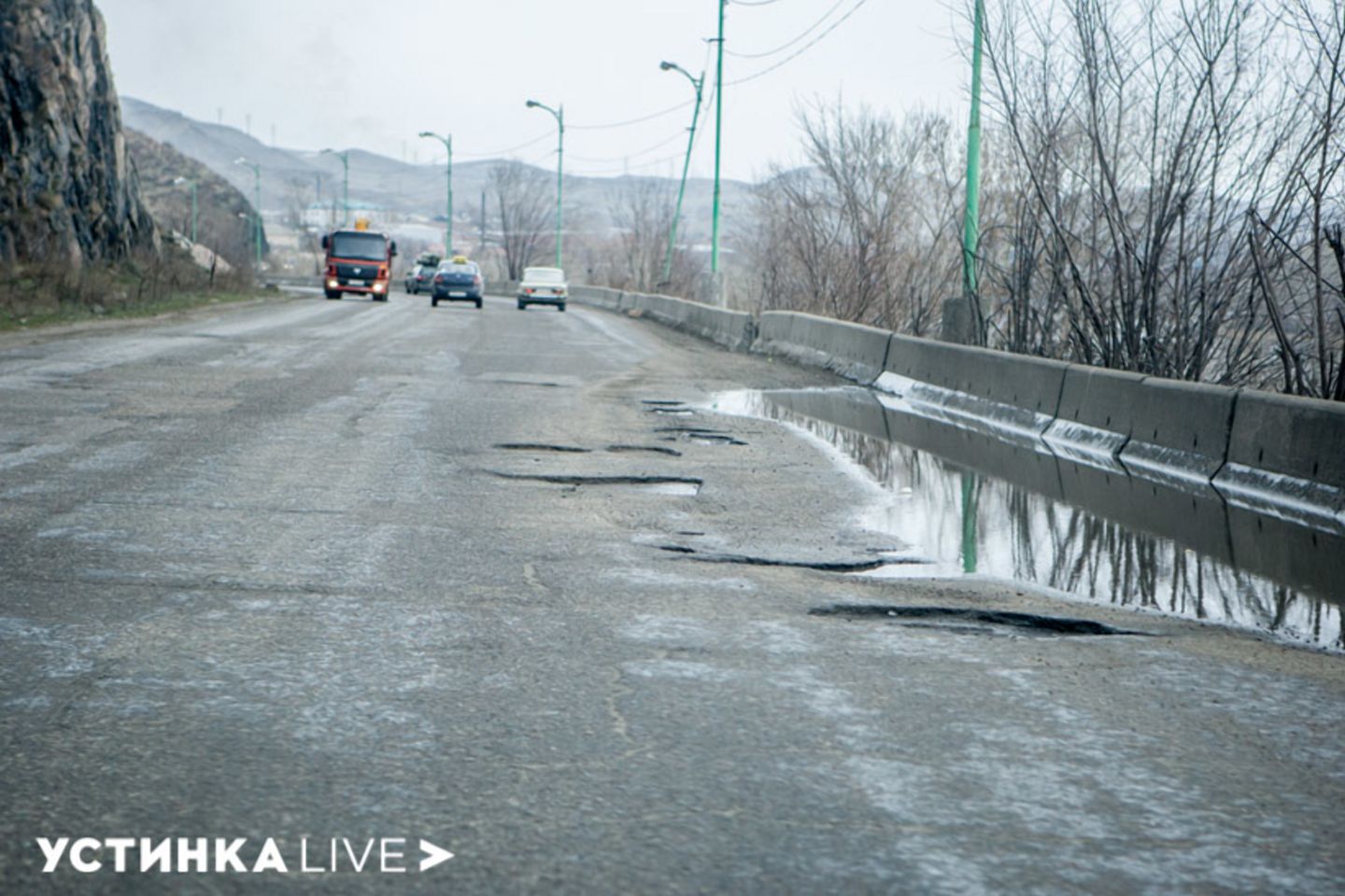 Усть-Каменогорск и ВКО / Усть-Каменогорск / С начала года в ВКО зарегистрировано 15 ДТП, причиной которых стали плохие дороги