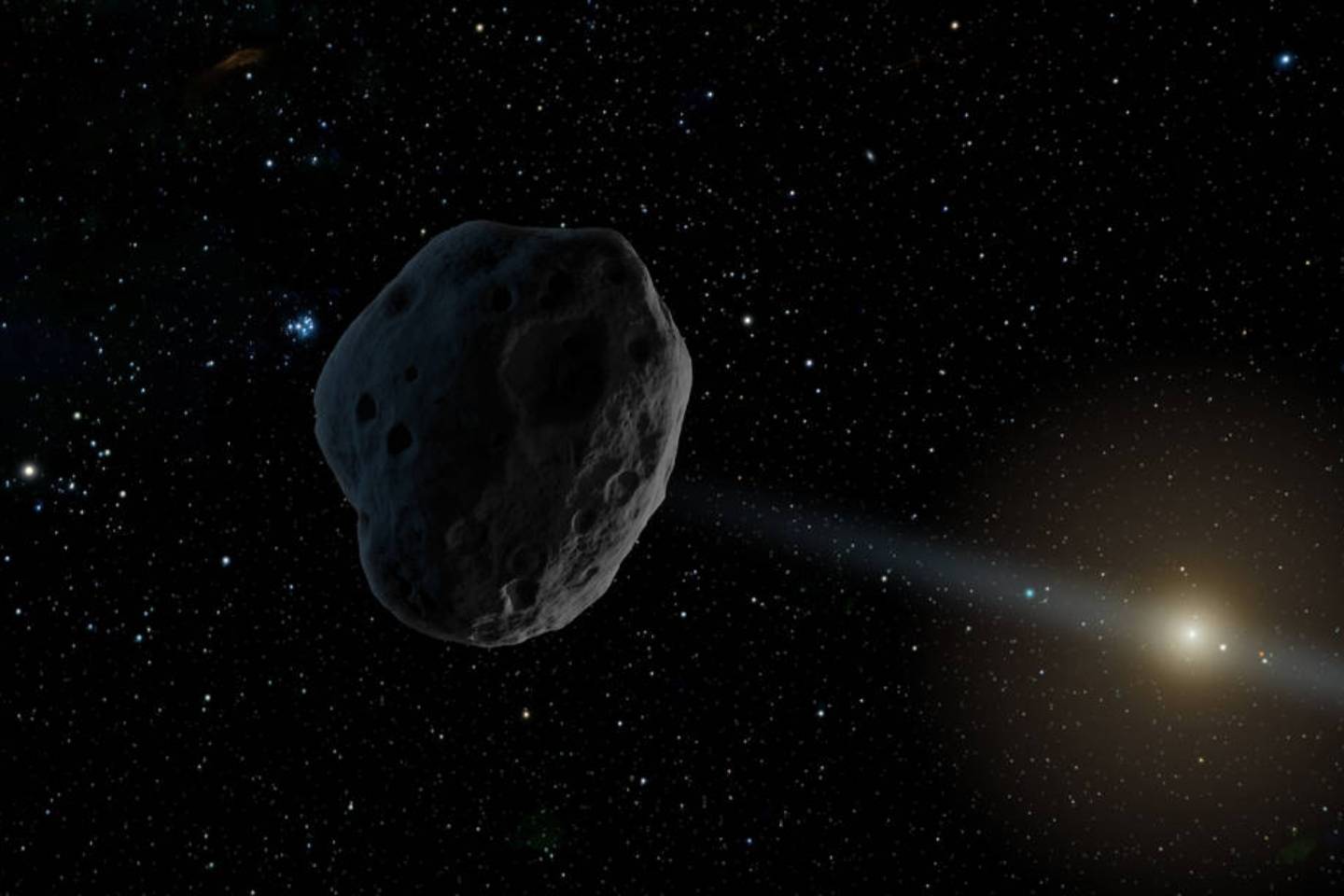 Новости мира / Интересные новости / Астрономы получили изображение самой большой кометы